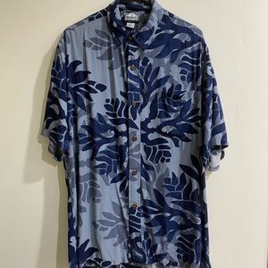 Manuhealii Men’s Awapuhi Quilt Print Aloha Shirt